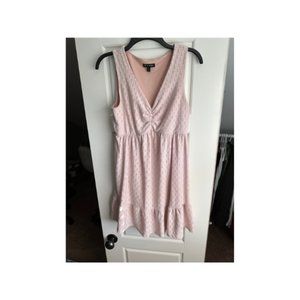 Pink mini dress size medium